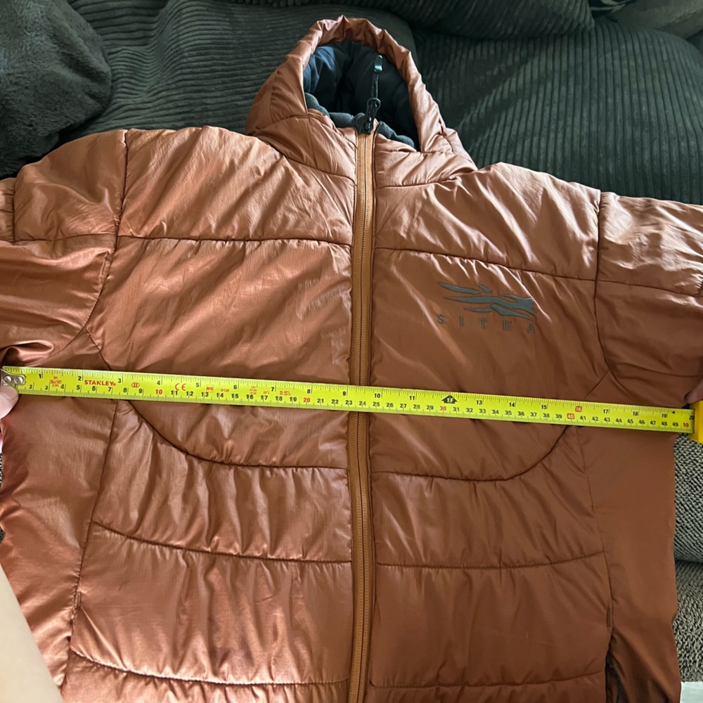 Rust Orange Sitka Puffer Jacket - image 7